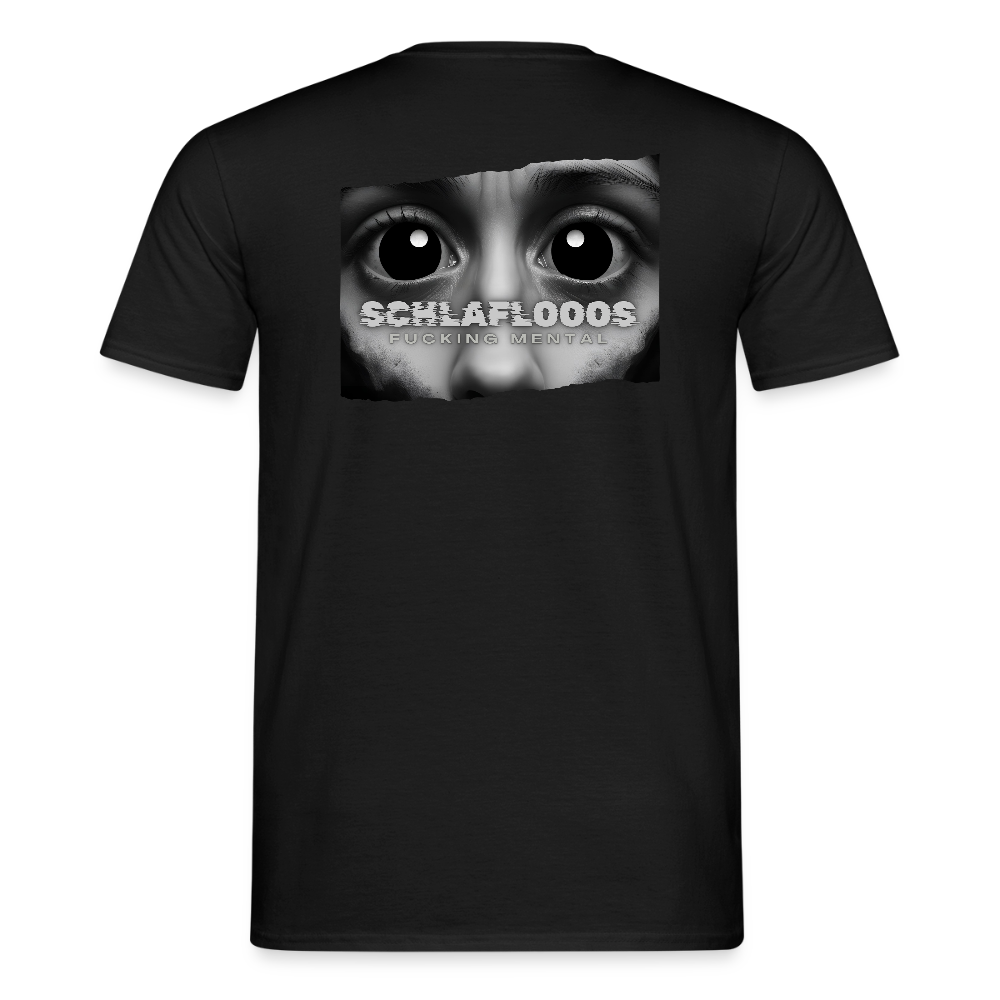 SCHLAFLOOOS BACKPRINT - Schwarz