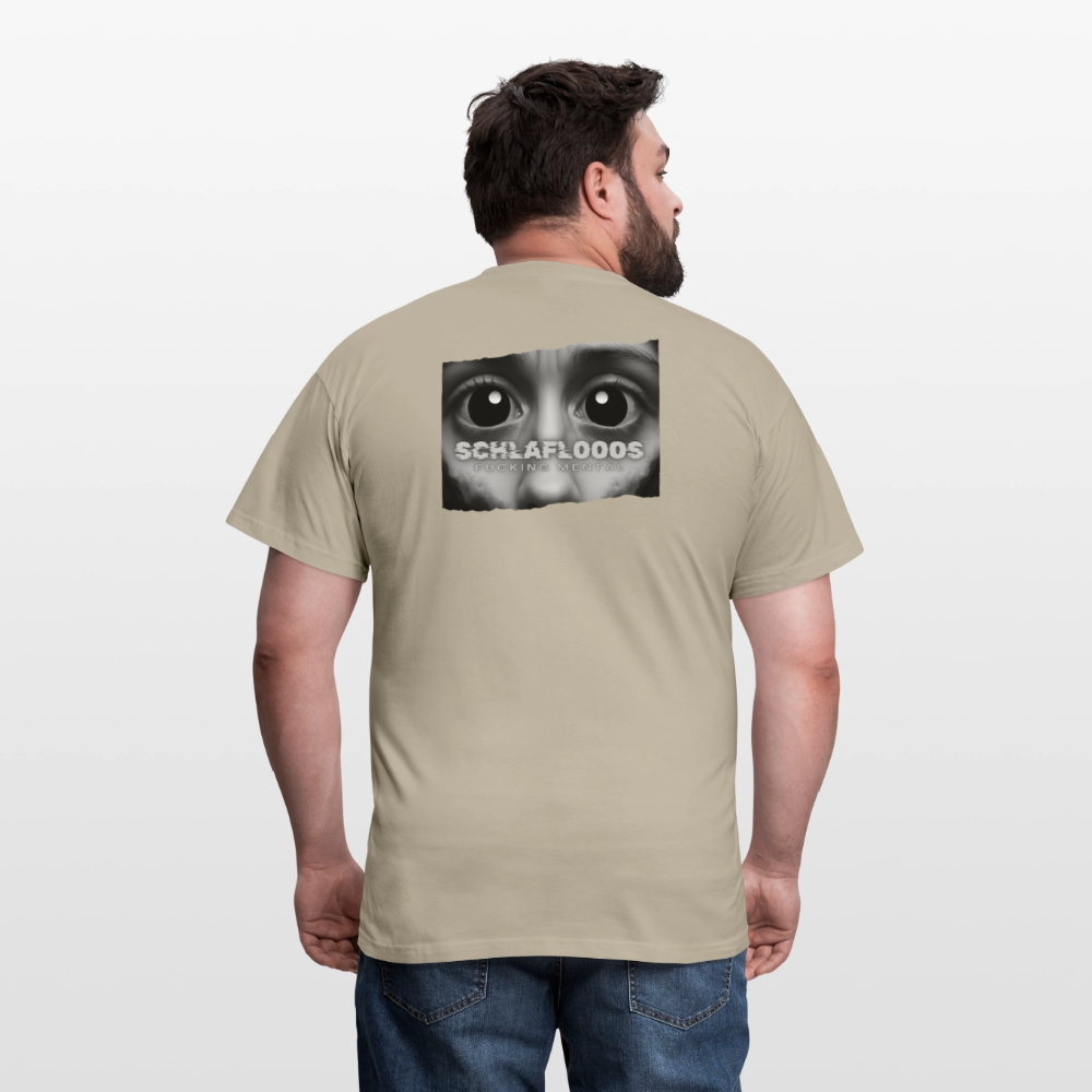 SCHLAFLOOOS BACKPRINT - Sandbeige