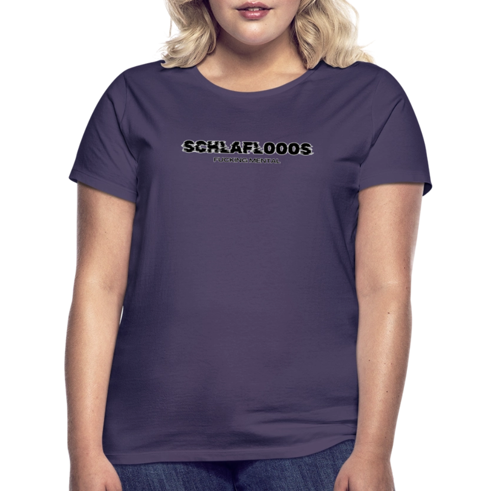 SCHLAFLOOOS T-Shirt für Frauen - Dunkellila