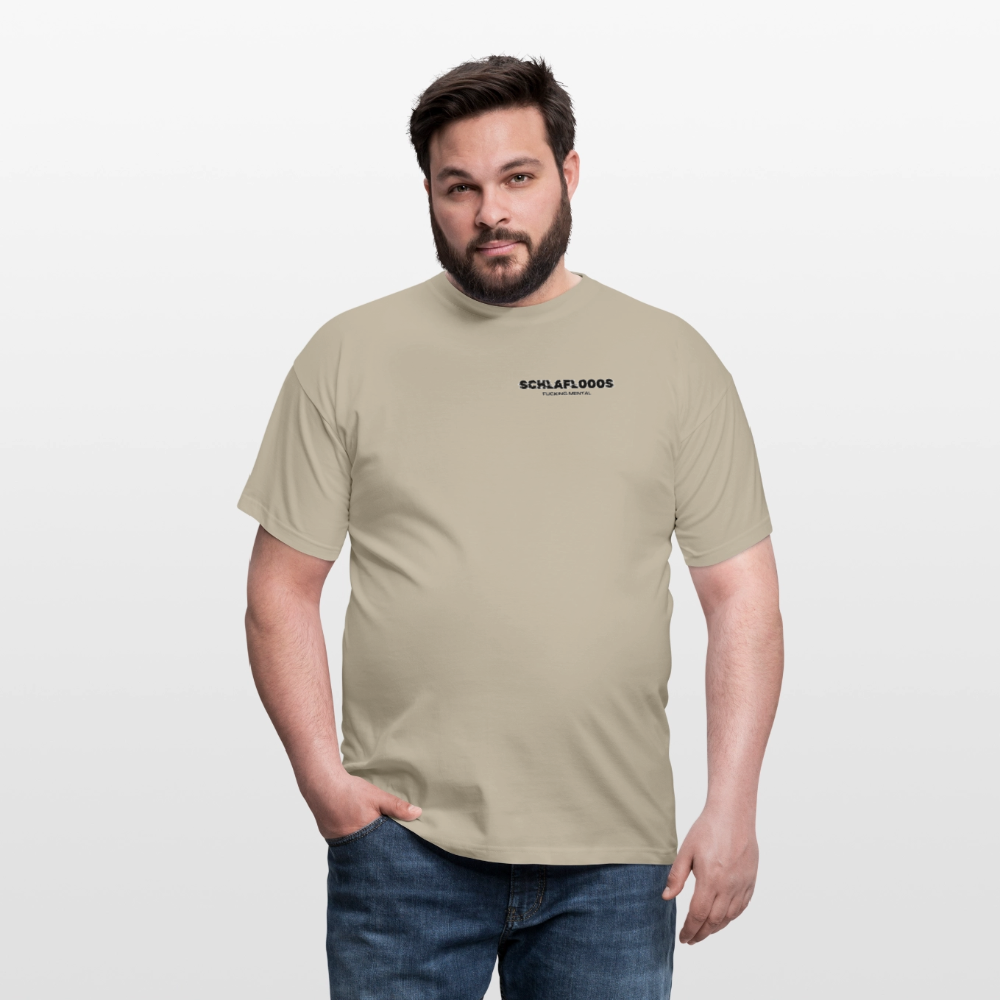 SCHLAFLOOOS BACKPRINT - Sandbeige