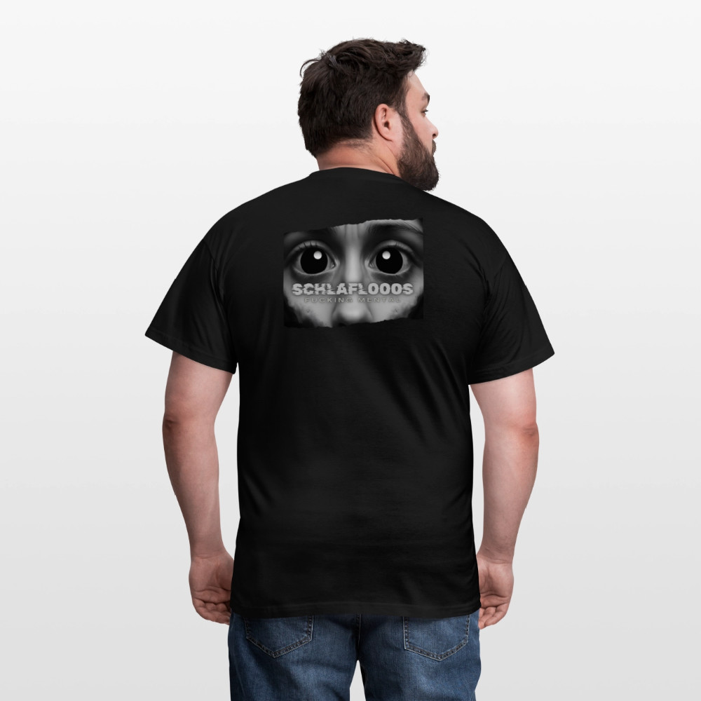 SCHLAFLOOOS BACKPRINT - Schwarz
