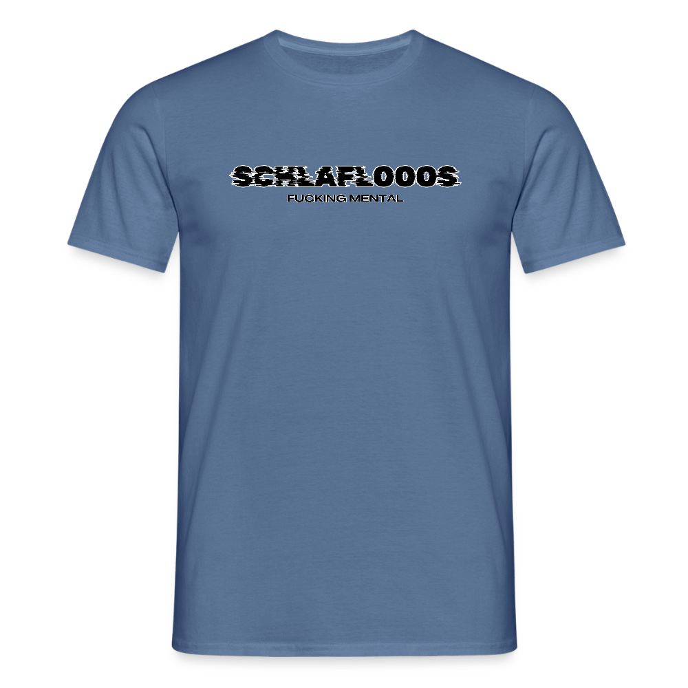 SCHLAFLOOOS Männer Shirt - Taubenblau