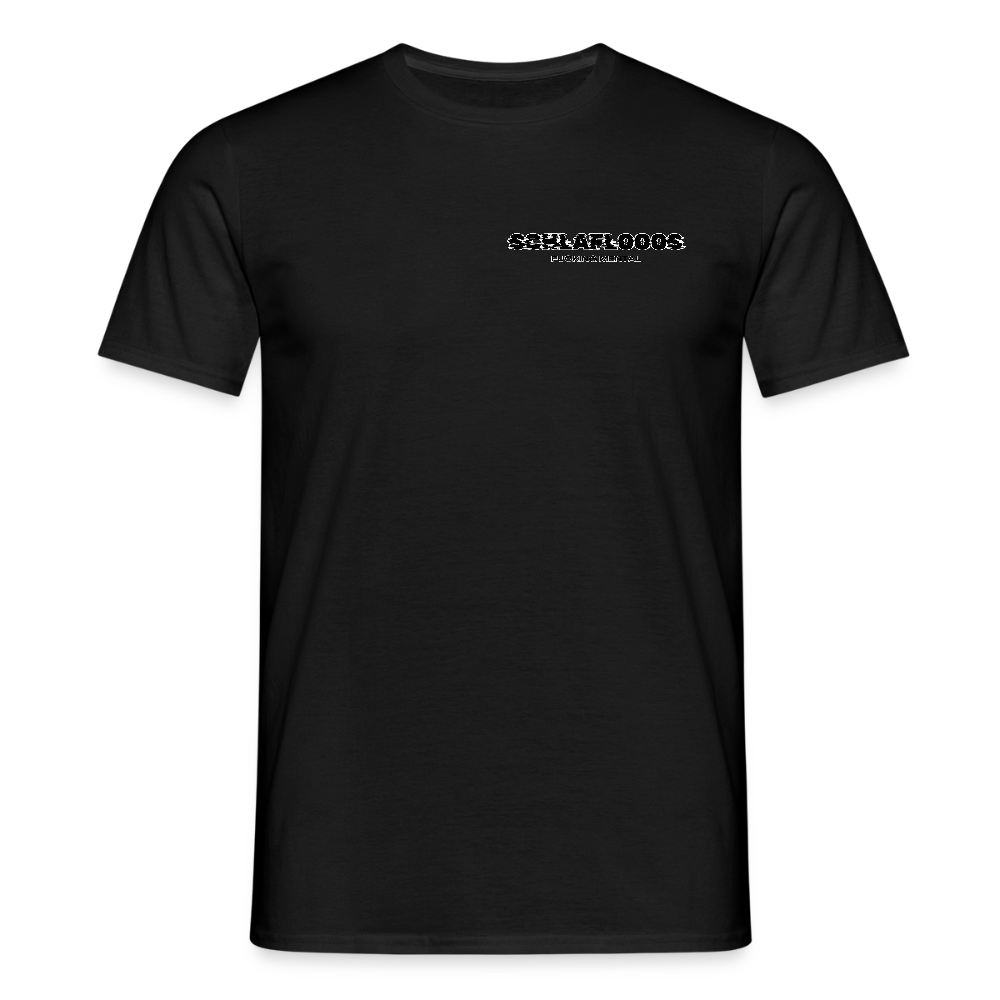 SCHLAFLOOOS BACKPRINT - Schwarz
