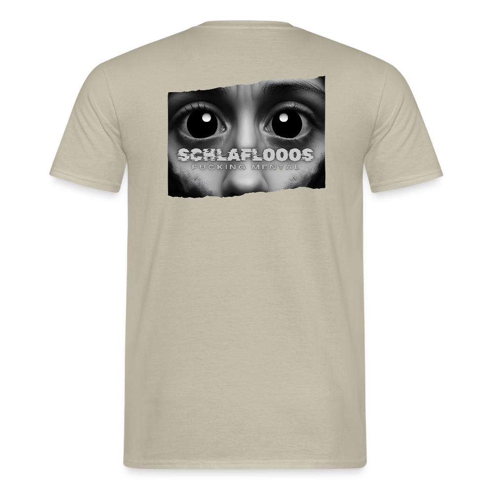 SCHLAFLOOOS BACKPRINT - Sandbeige