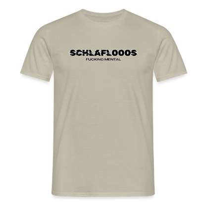 SCHLAFLOOOS Männer Shirt - Sandbeige