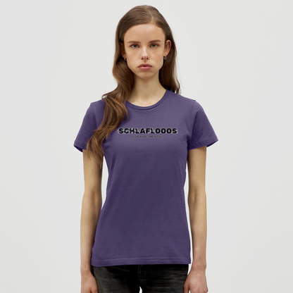 SCHLAFLOOOS T-Shirt für Frauen - Dunkellila