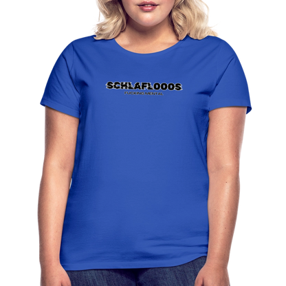 SCHLAFLOOOS T-Shirt für Frauen - Royalblau