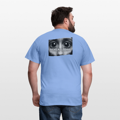 SCHLAFLOOOS BACKPRINT - carolina blue