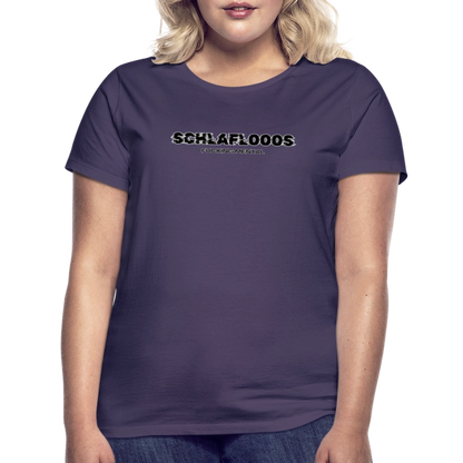 SCHLAFLOOOS T-Shirt für Frauen - Dunkellila