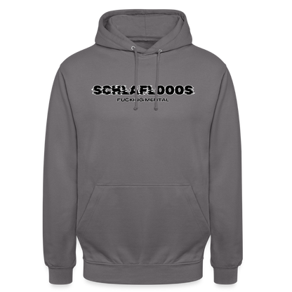 SCHLAFLOOOS Hoodie - Mittelgrau